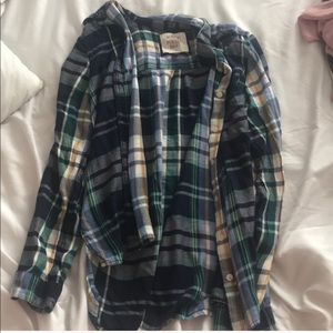 blue flannel